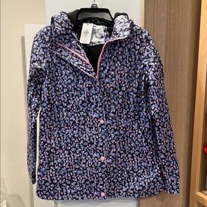 Primark Kids' Pink and Black Patterned Jacket